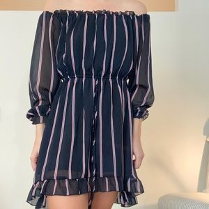 Off the shoulder dress